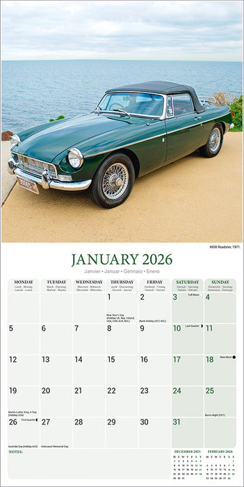 MG 2026 Square Wall Calendar (Online Exclusive)