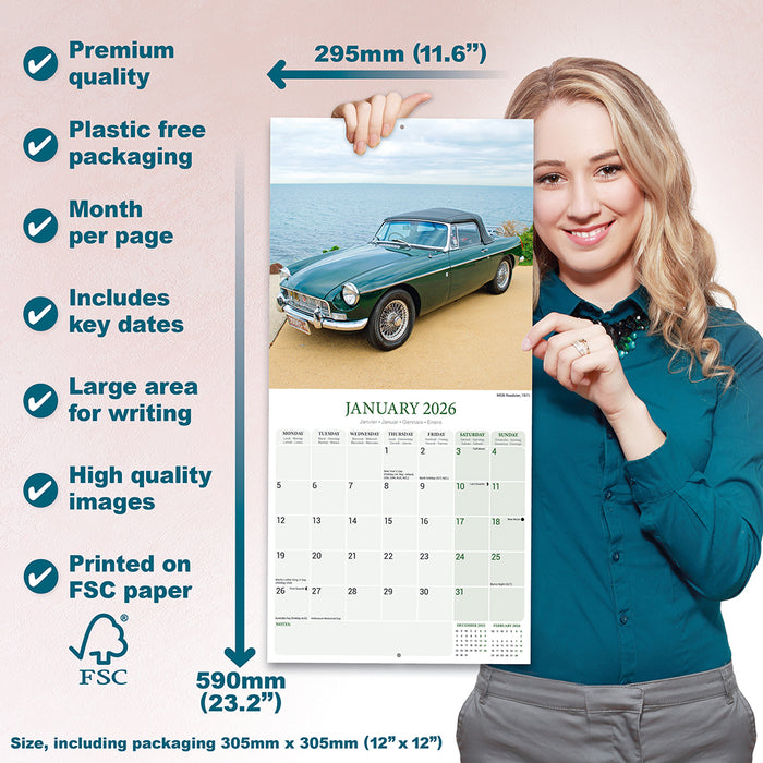 MG 2026 Square Wall Calendar (Online Exclusive)