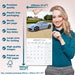 Porsche 2026 Square Wall Calendar
