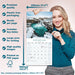 Waterfalls 2026 Square Wall Calendar (Online Exclusive)