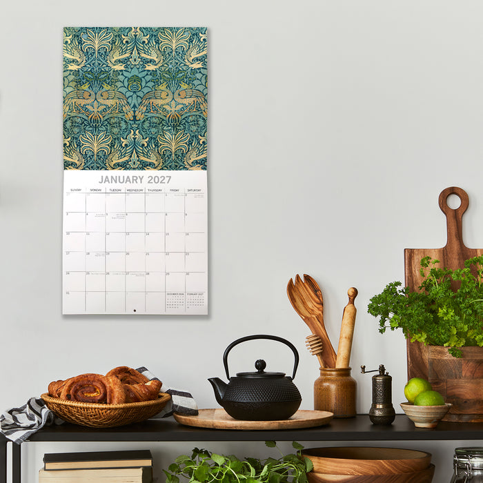 William Morris 2027 Square Wall Calendar
