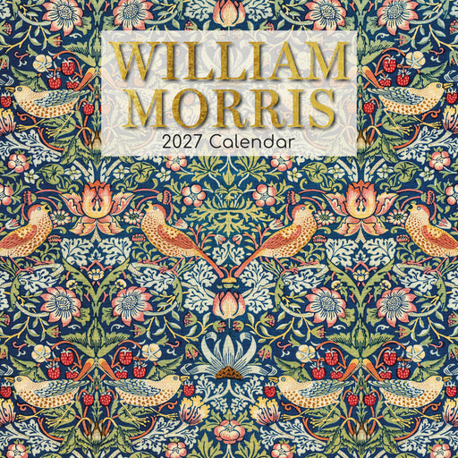 William Morris 2027 Square Wall Calendar