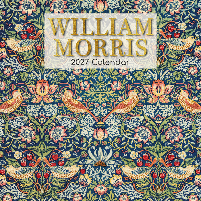 William Morris 2027 Square Wall Calendar