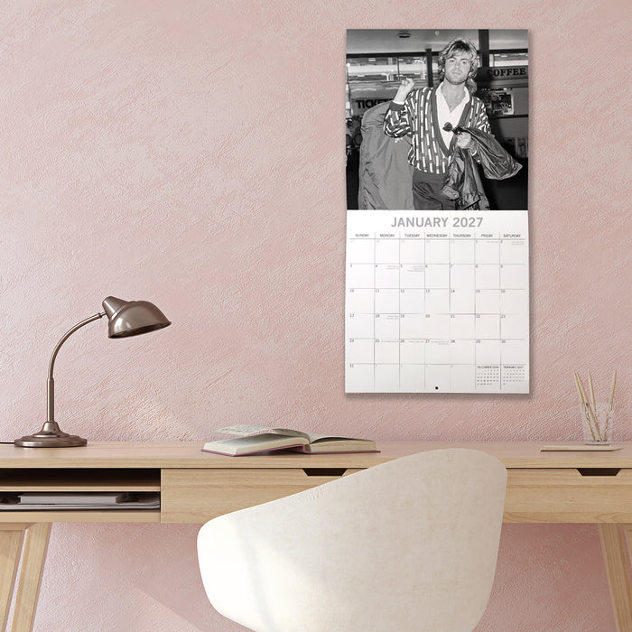 George Michael 2027 Square Wall Calendar