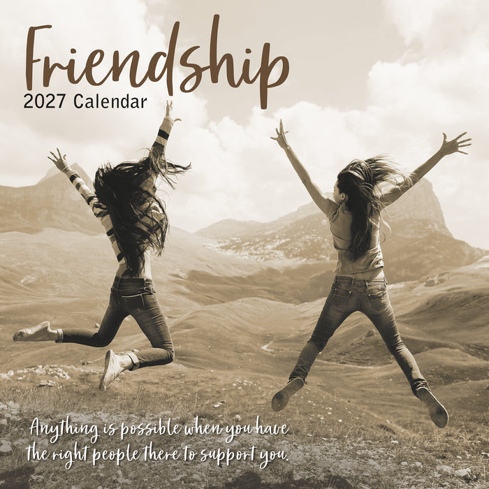 Friendship 2027 Square Wall Calendar (Online Exclusive)