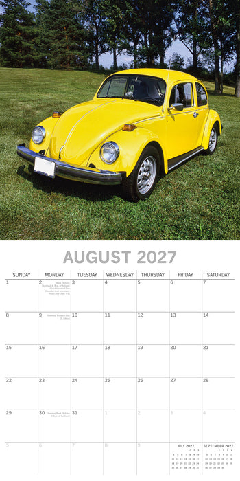 Classic Beetles 2027 Square Wall Calendar (Online Exclusive)