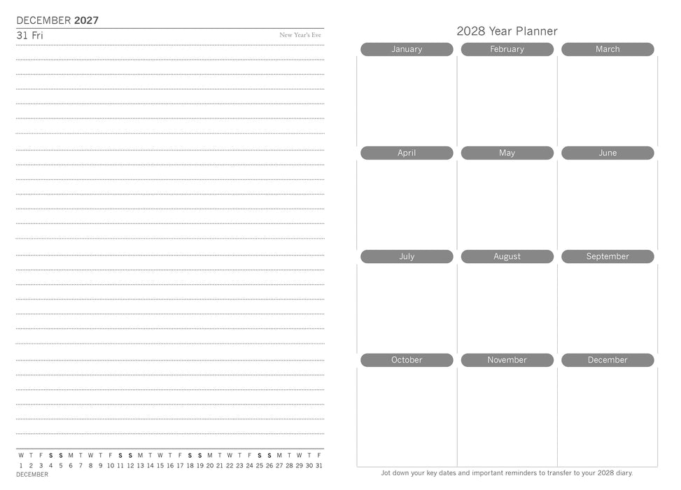 Klimt 2027 Daily Diary