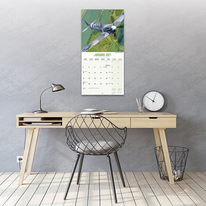 Spitfires 2027 Square Wall Calendar