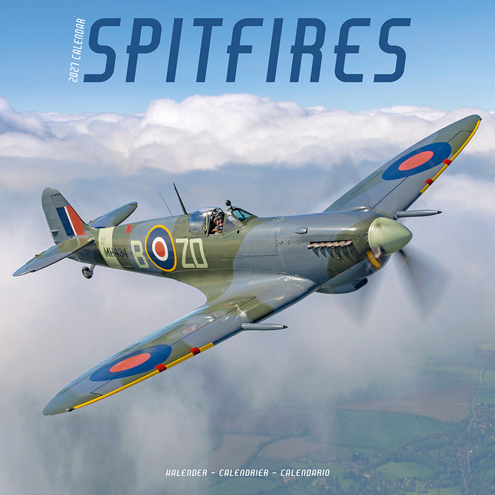 Spitfires 2027 Square Wall Calendar