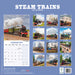 Steam Trains 2027 Square Wall Calendar