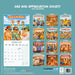 Dad Bod Appreciation Society 2027 Square Wall Calendar