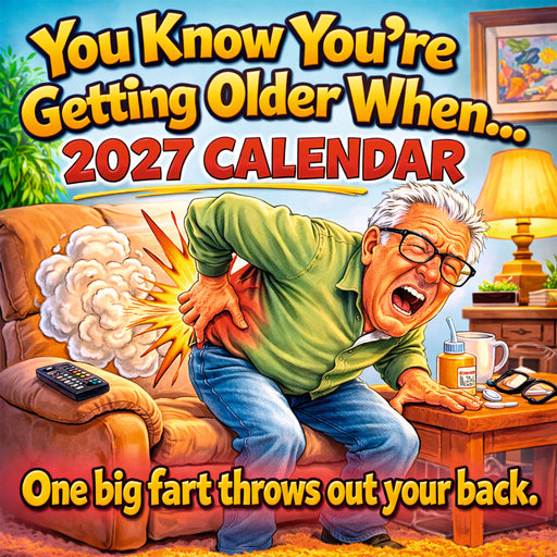 You Know You're Getting Older 2027 Square Wall Calendar