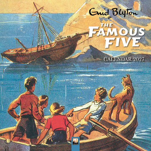 The Famous Five by E Blyton 2027 Square Wall Calendar