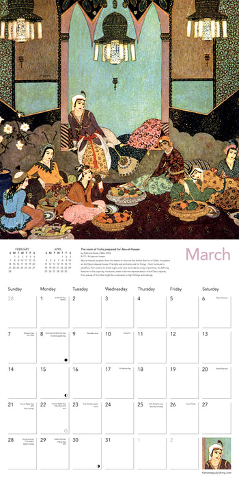 Art Deco Fairytales 2027 Square Wall Calendar