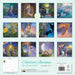 Celestial Journeys by J Wall 2027 Square Wall Calendar