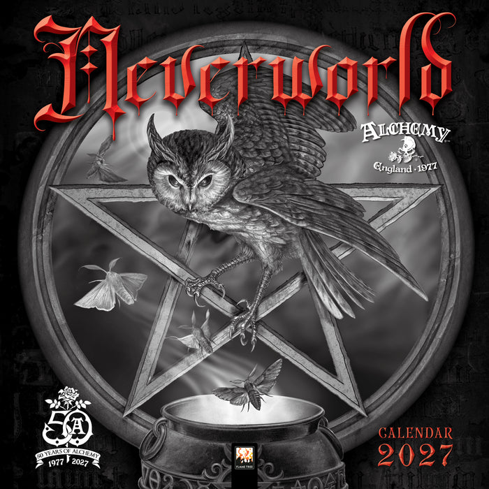 Alchemy Neverworld 2027 Square Wall Calendar
