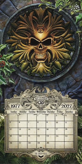 Alchemy Dead of Night 2027 Square Wall Calendar