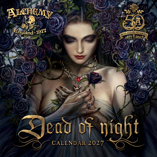 Alchemy Dead of Night 2027 Square Wall Calendar
