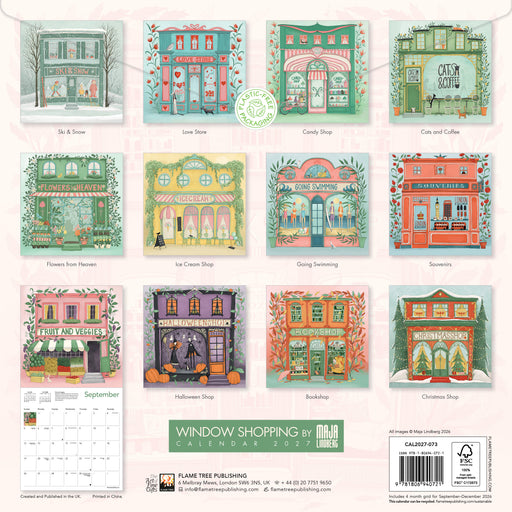 Maja Lindberg 2027 Square Wall Calendar