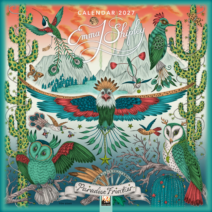 Emma J Shipley 2027 Mini Wall Calendar