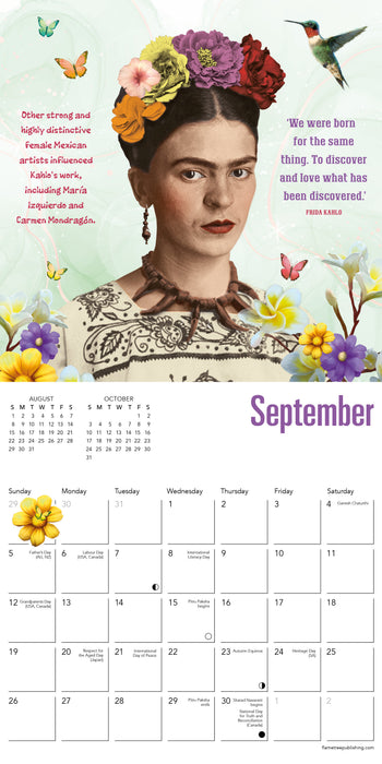 Frida Kahlo Life of an Icon 2027 Mini Wall Calendar