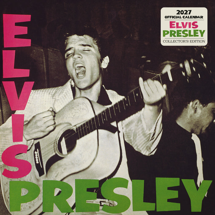 Elvis Collector's Edition 2027 Square Wall Calendar