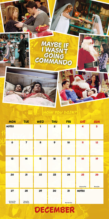 Friends 2027 Square Wall Calendar