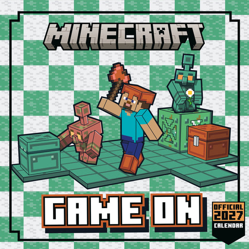 Minecraft 2027 Mini Wall Calendar