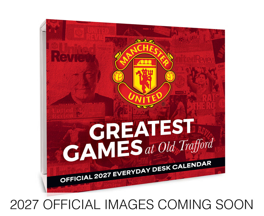 Manchester United Football Club 2027 Page-A-Day Calendar