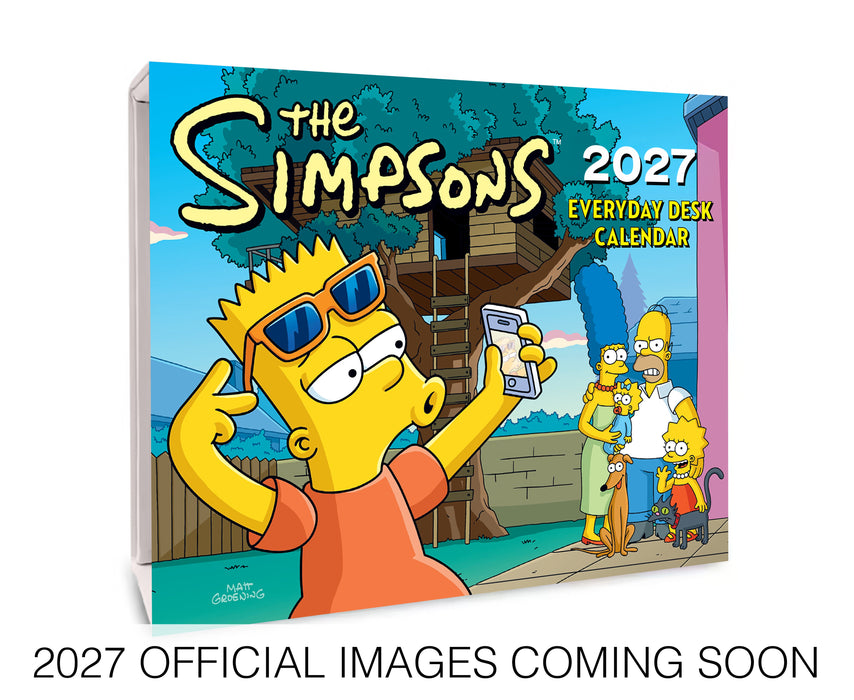 The Simpsons 2027 Page-A-Day Calendar