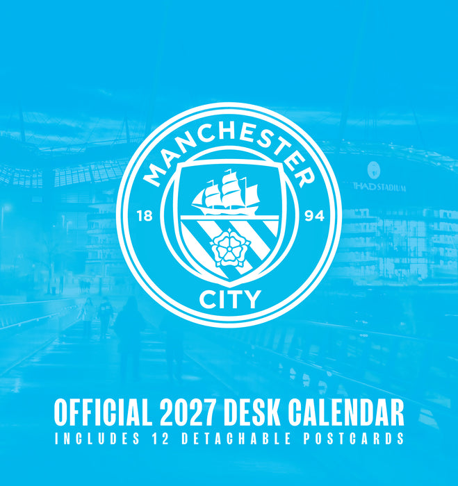 Manchester City Football Club 2027 Desk Easel