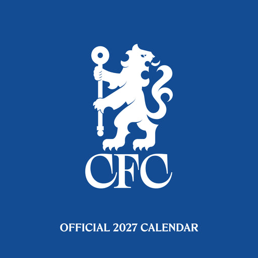 Chelsea Football Club Legends 2027 Square Wall Calendar