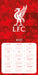 Liverpool Football Club Legends 2027 Square Wall Calendar