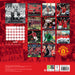 Manchester United Football Club Legends 2027 Square Wall Calendar