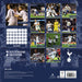 Tottenham Hotspur Football Club Legends 2027 Square Wall Calendar