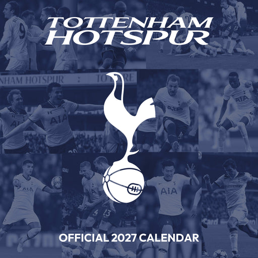 Tottenham Hotspur Football Club Legends 2027 Square Wall Calendar