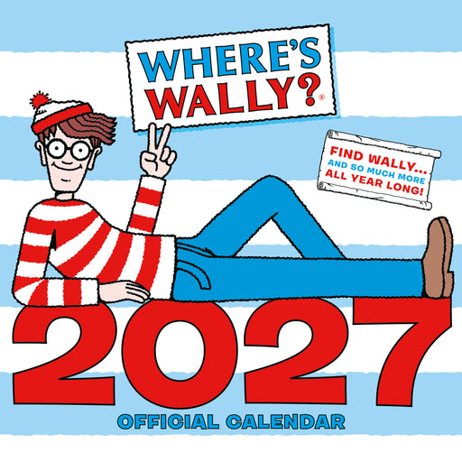 Where s Wally 2027 Square Wall Calendar