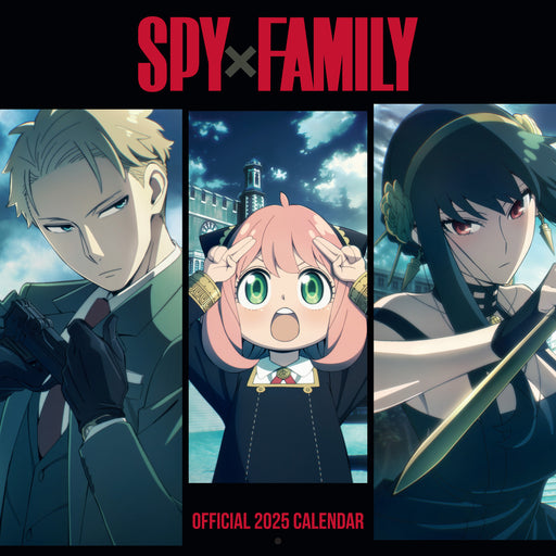 2025 Spy X Family Wall Calendar by  Danilo Promotions from Calendar Club