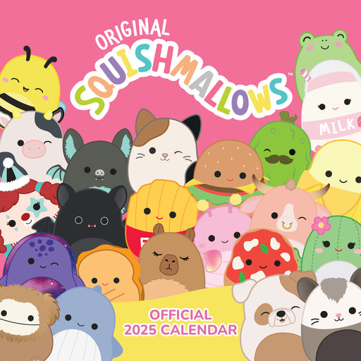 2025 Squishmallows Wall Calendar by  Danilo Promotions from Calendar Club