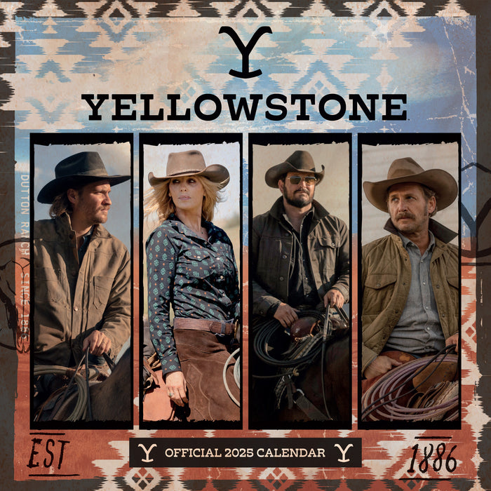 2025 Yellowstone Wall Calendar by  Danilo Promotions from Calendar Club