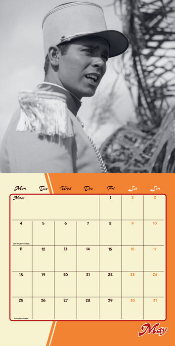 Cliff Richard Collector's Edition 2026 Square Wall Calendar