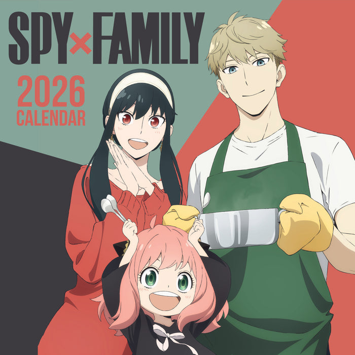 Spy X Family 2026 Square Wall Calendar