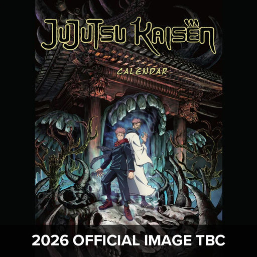 Jujutsu Kaisen 2026 Square Wall Calendar