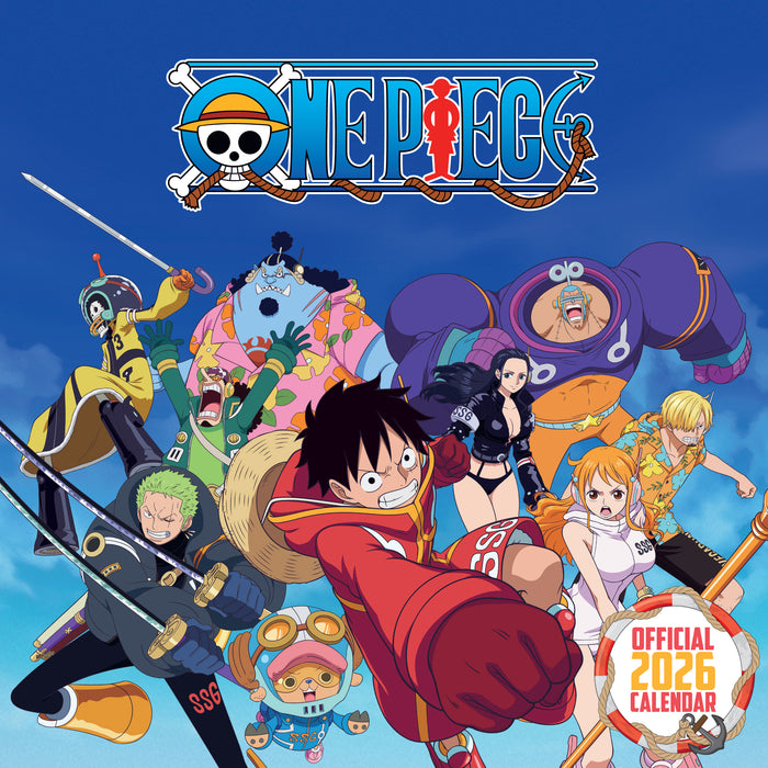 One Piece 2026 Square Wall Calendar