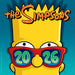 The Simpsons 2026 Square Wall Calendar