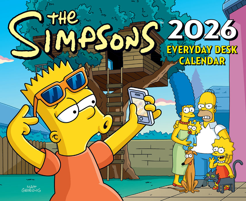 The Simpsons 2026 Page-A-Day Calendar