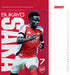 Arsenal Football Club 2026 Desk Easel