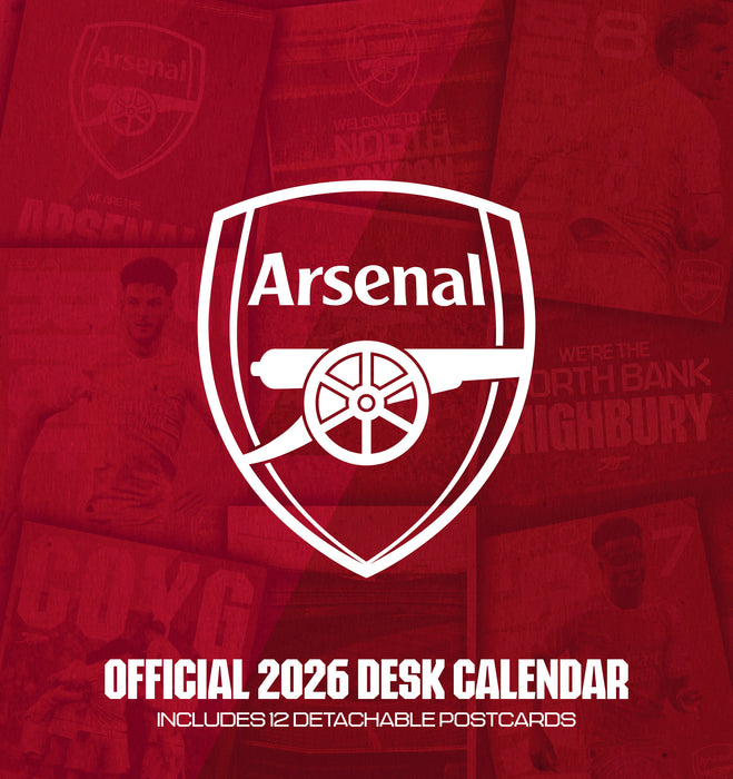 Arsenal Football Club 2026 Desk Easel