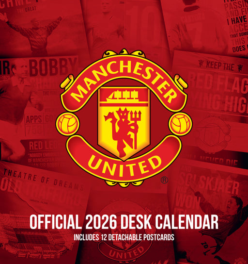 Manchester United Football Club 2026 Desk Easel