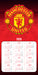 Manchester United Legends 2026 Square Wall Calendar